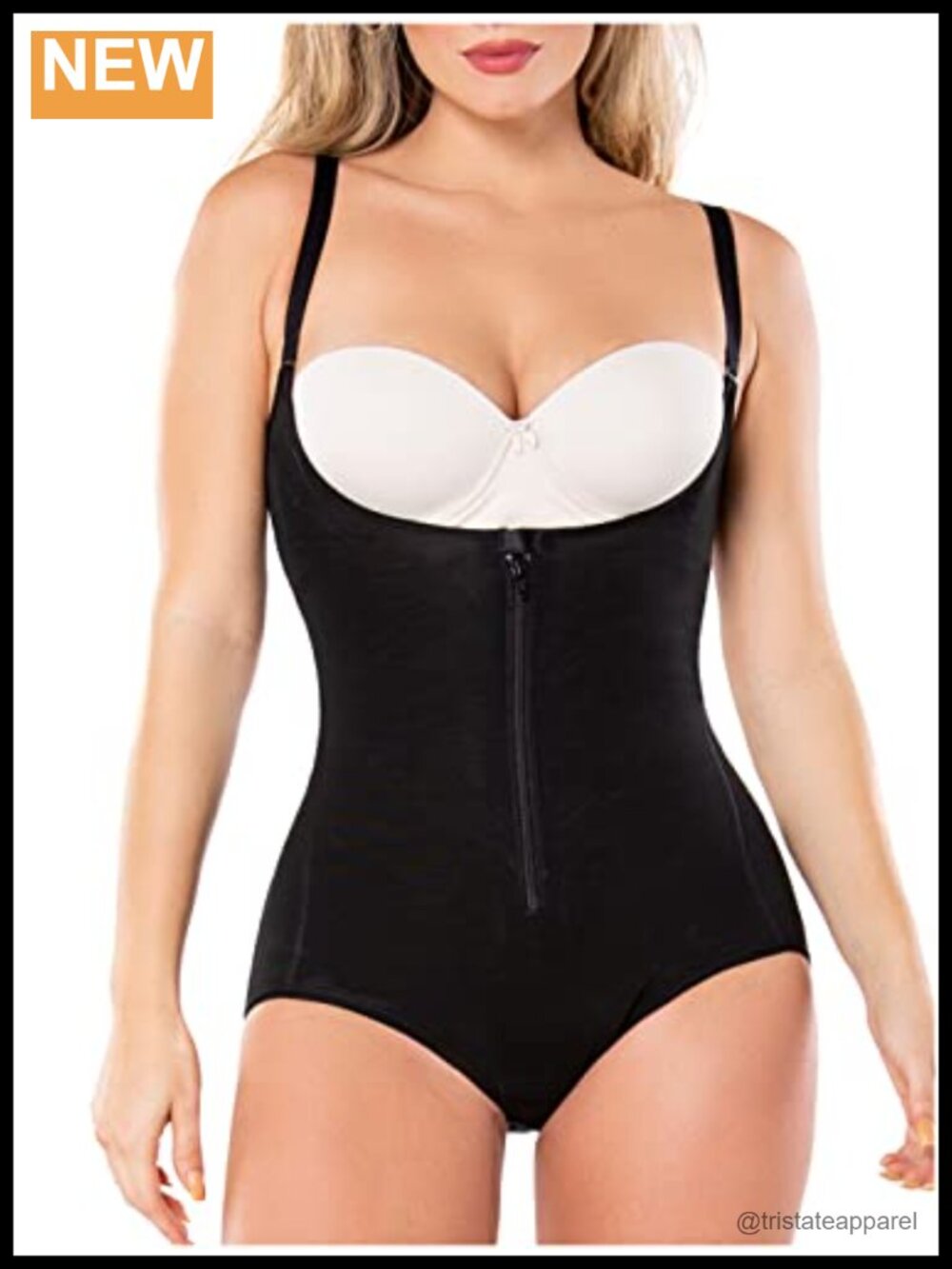 Strapless Tummy Control Shapewear Bodysuit Postpartum